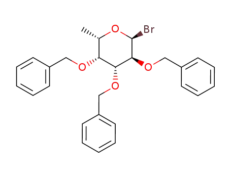 Molecular Structure of 33639-77-9 (perbenzyl fucosyl bromide)
