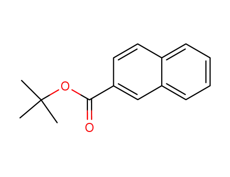 Molecular Structure of 115298-62-9 (2-Naphthalenecarboxylic acid, 1,1-dimethylethyl ester)