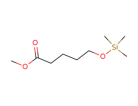 Molecular Structure of 71541-87-2 (5-[(trimethylsilyl)oxy]-Pentanoicacidmethylester)