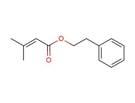 2-Butenoic acid,3-methyl-, 2-phenylethyl ester
