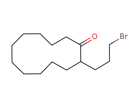 Molecular Structure of 80007-43-8 (Cyclododecanone, 2-(3-bromopropyl)-)