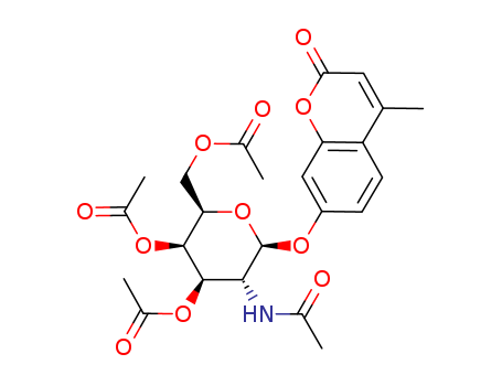 4-Methylumbelliferyl2-acetamido-3,4,6-tri-O-acetyl-2-deoxy-b-D-galactopyranoside