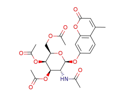4-메틸움벨리페릴2-아세트아미도-3,4,6-트리-O-아세틸-2-데옥시-bD-갈락토피라노시드