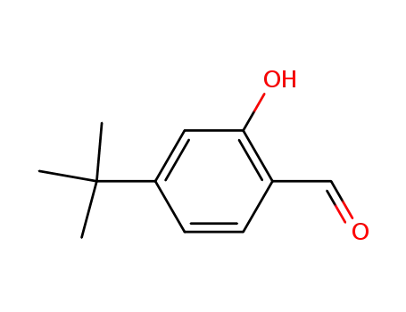 Molecular Structure of 66232-34-6 (4-tert-Butylsalicylaldehyde)