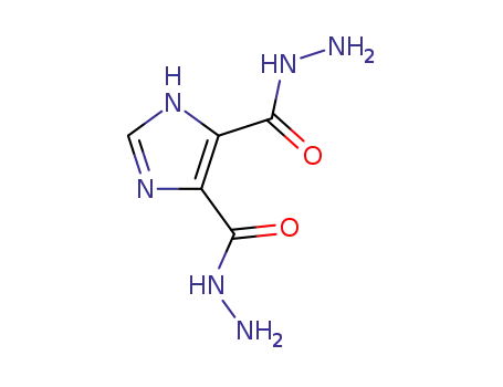 Molecular Structure of 5423-20-1 (1H-imidazole-4,5-di(carbohydrazide))