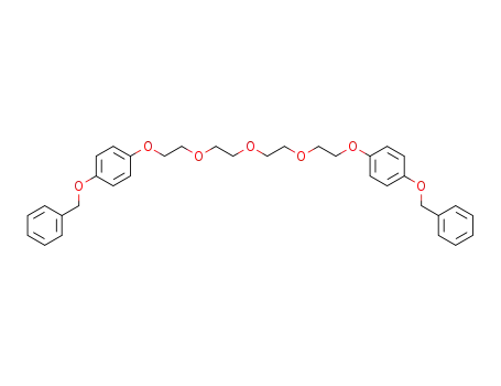 Molecular Structure of 113816-32-3 (1,11-bis<4-(benzyloxy)phenoxy>-3,6,9-trioxaundecane)