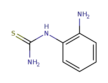Molecular Structure of 3394-09-0 (1-(2-aminophenyl)thiourea)