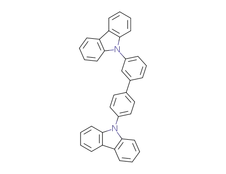 Molecular Structure of 1325751-60-7 (9,9'-(biphenyl-3,4'-diyl)bis(9H-carbazole))