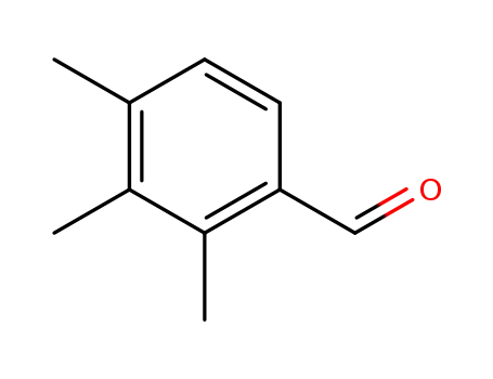 Molecular Structure of 34341-28-1 (Benzaldehyde, 2,3,4-trimethyl- (6CI,8CI,9CI))