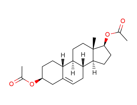Molecular Structure of 31321-37-6 (3β,17β-diacetoxy-19-norandrost-5-ene)