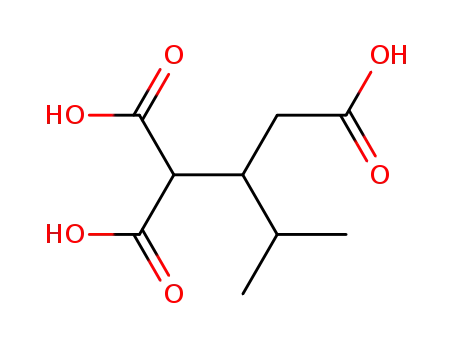2-isopropyl-propane-1,1,3-tricarboxylic acid