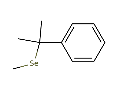 <1-methyl-1-(methylseleno)ethyl>benzene