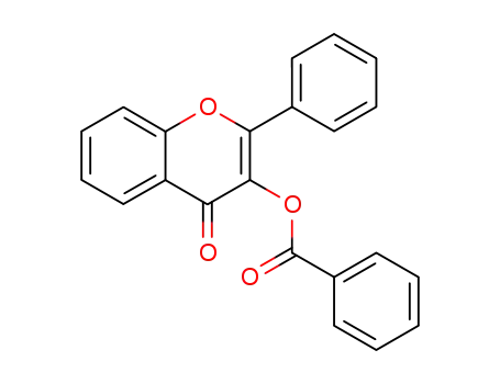 Molecular Structure of 22812-29-9 (2-phenyl-3-benzoyloxy-4-oxo-4H-1-benzopyran)