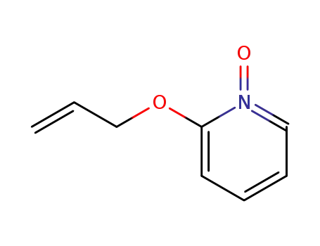 Molecular Structure of 20173-55-1 (2-allyloxypyridine N-oxide)