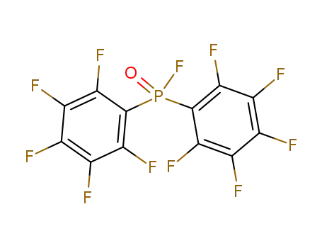 Molecular Structure of 22474-69-7 (Bis(pentafluorophenyl)fluorophosphine oxide)
