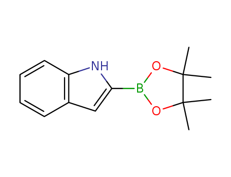 1H-Indole, 2-(4,4,5,5-tetramethyl-1,3,2-dioxaborolan-2-yl) cas no. 476004-81-6 98%