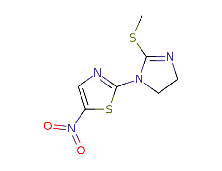2-(2-Methylsulfanyl-4,5-dihydroimidazol-1-yl)-5-nitro-1,3-thiazole