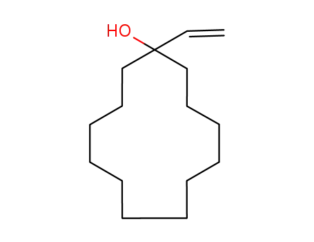 Molecular Structure of 434283-09-7 (1-vinyl-cyclotridecanol)