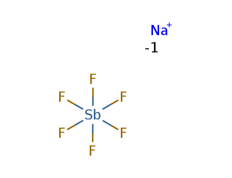 Antimonate(1-),hexafluoro-, sodium (1:1), (OC-6-11)-(16925-25-0)