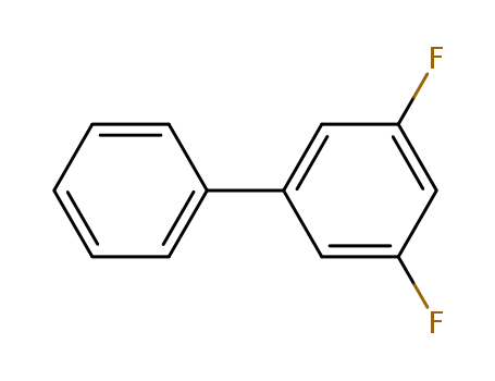 Molecular Structure of 62351-48-8 (3,5-Difluorobiphenyl)