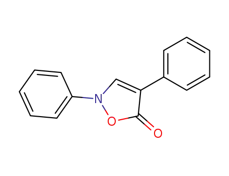 Molecular Structure of 17229-74-2 (5(2H)-Isoxazolone, 2,4-diphenyl-)