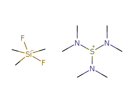 Molecular Structure of 150746-76-2 (tris(dimethylamino)sulfonium trimethylsilyldifluoride)