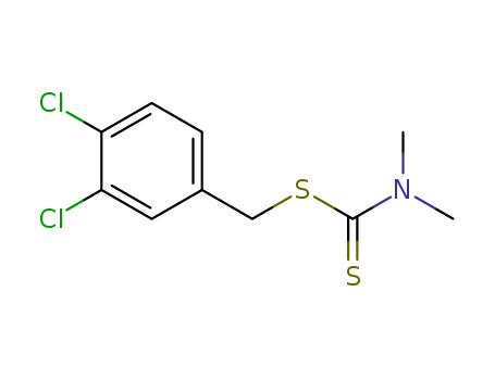 1-[(3,4-dichlorophenyl)methylsulfanyl]-N,N-dimethyl-methanethioamide cas  29023-36-7