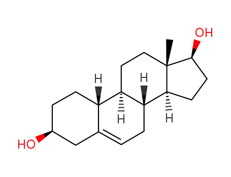 Molecular Structure of 25975-59-1 (5-ANDROSTENEDIOL)