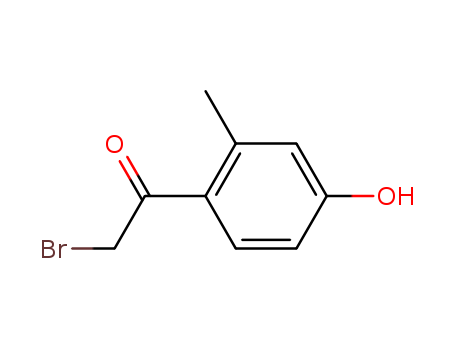 Ethanone, 2-bromo-1-(4-hydroxy-2-methylphenyl)-