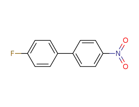 Molecular Structure of 398-24-3 (4-fluoro-4'-nitro-1,1'-biphenyl)