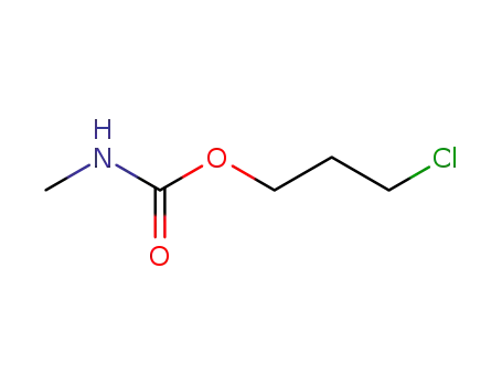 Molecular Structure of 42050-46-4 (methyl-carbamic acid-(3-chloro-propyl ester))