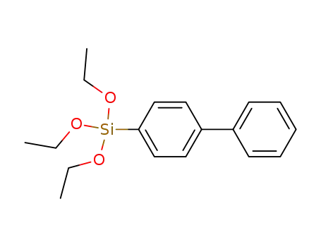 Molecular Structure of 18056-97-8 (4-triethoxysilyl-1,1'-biphenyl)