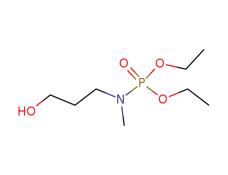 Molecular Structure of 98056-36-1 (diethylphosphoramidate de N-methyle et de N-(hydroxy-3 propyle))