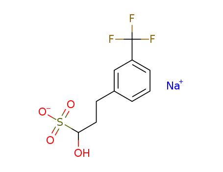 Molecular Structure of 1015421-30-3 (Sodium 1-hydroxy-3-(3-trifluoromethylphenyl)propane-1-sulfonate)
