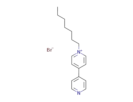 Molecular Structure of 39127-10-1 (1-HEPTYL-4-(4-PYRIDYL)PYRIDINIUM BROMIDE)