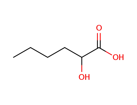 Molecular Structure of 636-36-2 (alpha-hydroxycaproicacid)