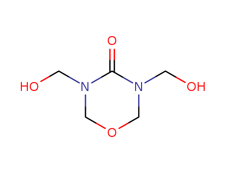 4H-1,3,5-Oxadiazin-4-one,tetrahydro-3,5-bis(hydroxymethyl)-