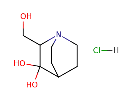 2-(ヒドロキシメチル)-1-アザビシクロ[2.2.2]オクタン-3,3-ジオール?塩酸塩