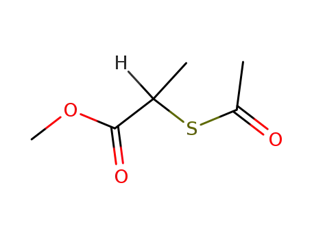 2-acetylsulfanylpropionic acid methyl ester
