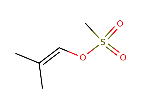 (2-Methyl-1-propenyl)-methansulfonat