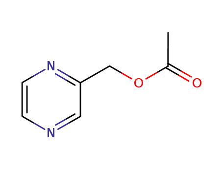 Molecular Structure of 73763-94-7 (acetate de (pyrazinyl-2) methyle)