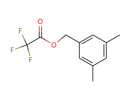 Molecular Structure of 52040-88-7 (3,5-dimethylbenzyl trifluoroacetate)