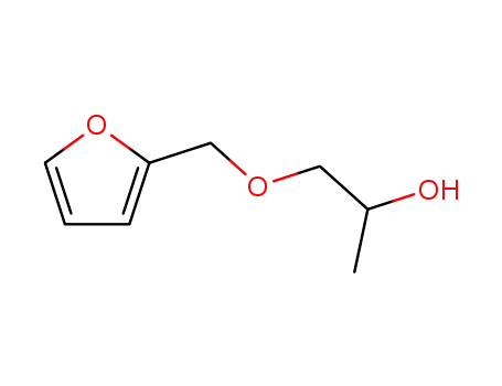 Molecular Structure of 5831-60-7 (1-(furfuryloxy)propan-2-ol)