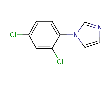 Molecular Structure of 190199-40-7 (1-(2,4-dichlorophenyl)-1H-imidazole)