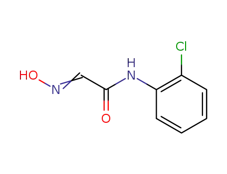 Molecular Structure of 14722-82-8 ((2E)-N-(2-CHLOROPHENYL)-2-(HYDROXYIMINO)ACETAMIDE)