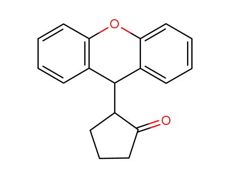 (±)-9-(1'-oxo-2'-cyclopentyl)xanthene
