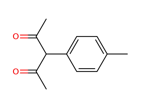 Molecular Structure of 32210-62-1 (2,4-Pentanedione, 3-(4-methylphenyl)-)
