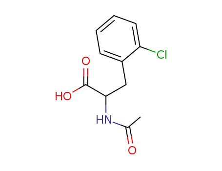2-acetamido-3-(2-chlorophenyl)propanoic Acid