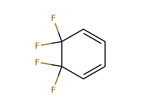 Molecular Structure of 74298-22-9 (5,5,6,6-tetrafluoro-1,3-cyclohexadiene)