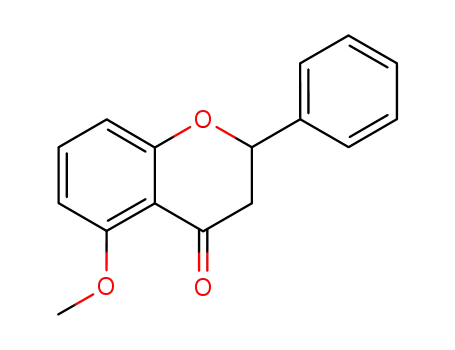 Molecular Structure of 123931-32-8 (5-Methoxyflavanone)